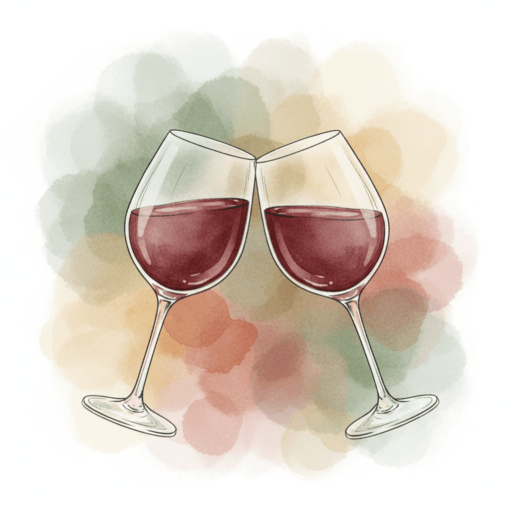 Brinde com vinho português