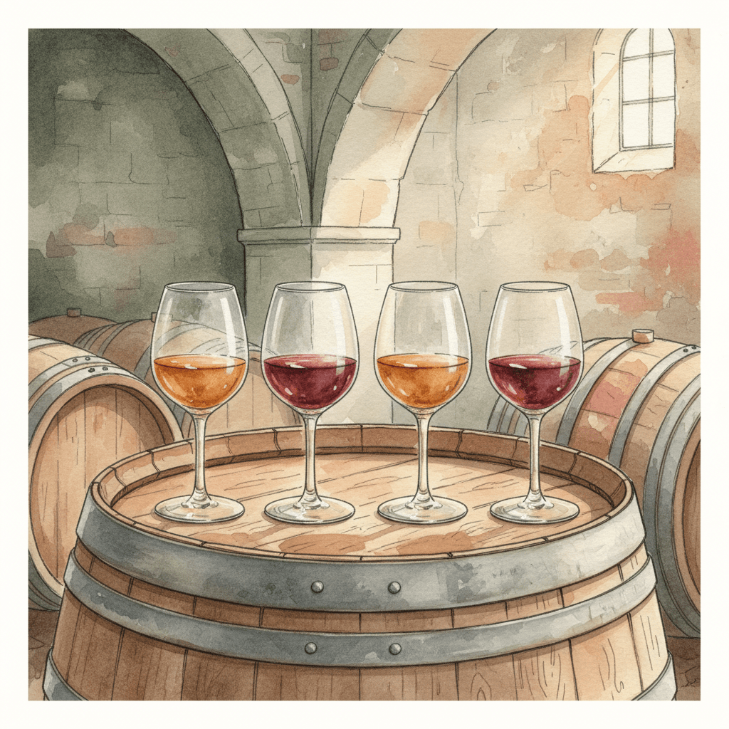 Degustação de vinhos no Porto